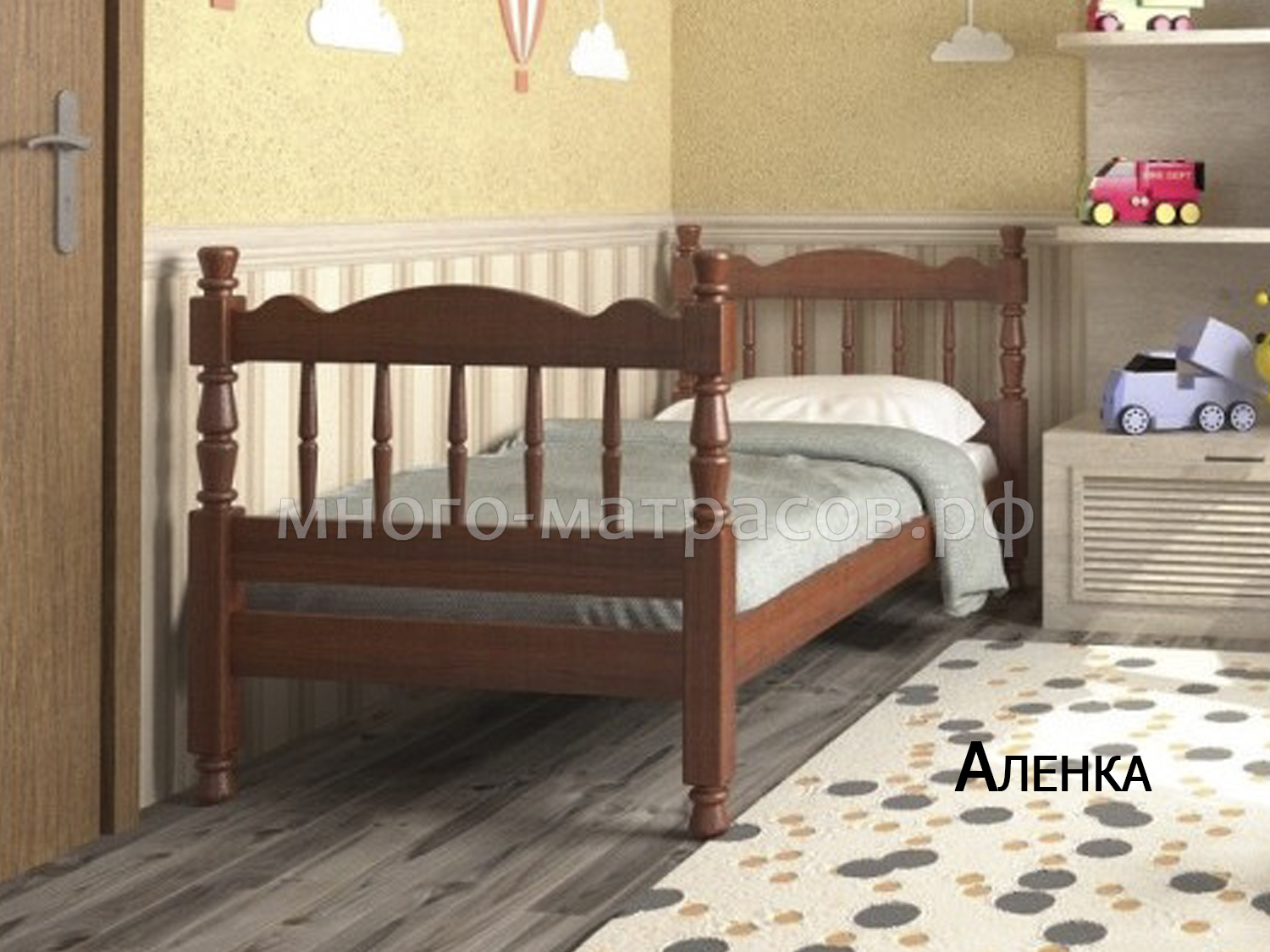 Детская кровать аленка 2